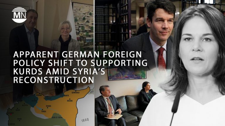 Apparent German foreign policy shift to supporting Kurds amid Syria’s reconstruction