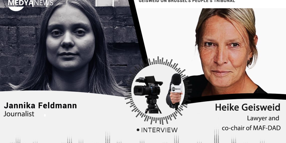 Turkey’s war crimes in Rojava: Lawyer Heike Geisweid on Brussel’s People’s Tribunal