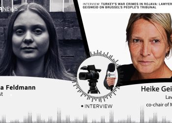 Turkey’s war crimes in Rojava: Lawyer Heike Geisweid on Brussel’s People’s Tribunal