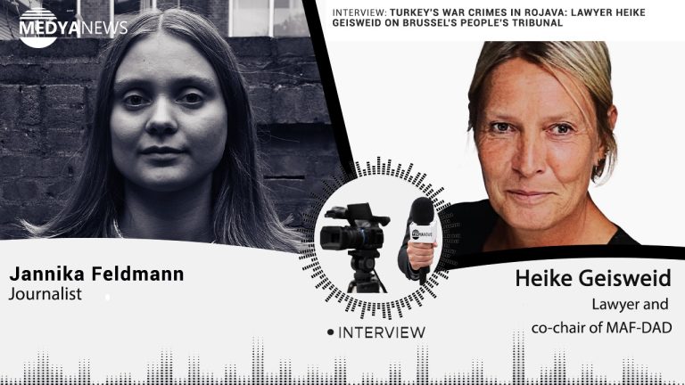 Turkey’s war crimes in Rojava: Lawyer Heike Geisweid on Brussel’s People’s Tribunal