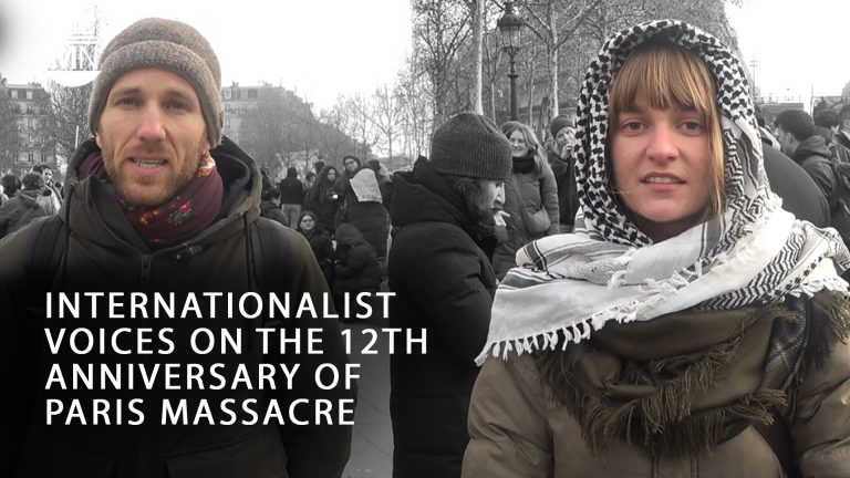 Internationalist voices on the 12th anniversary of Paris massacre