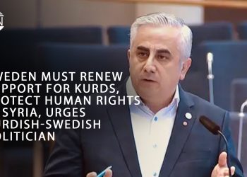 Sweden must renew support for Kurds, protect human rights in Syria, urges Kurdish-Swedish politician