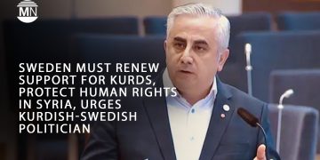 Sweden must renew support for Kurds, protect human rights in Syria, urges Kurdish-Swedish politician