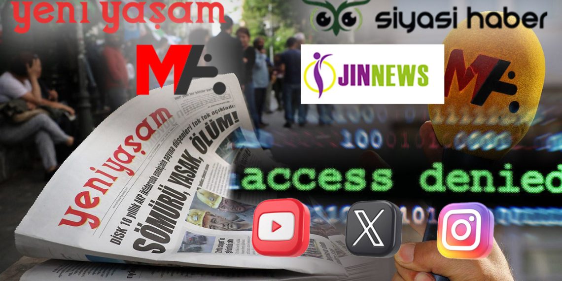 Turkey blocks social media accounts of Kurdish press, contrary to ‘normalisation’ rhetoric