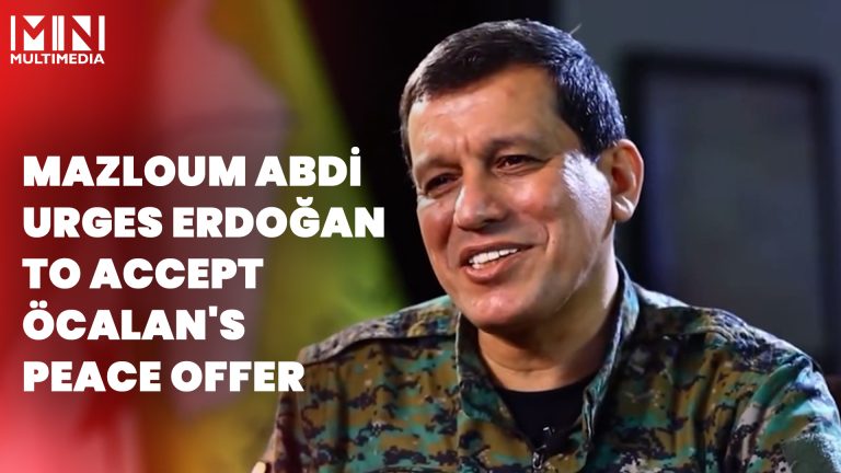 Mazloum Abdi urges Erdoğan to embrace Öcalan’s hand of peace