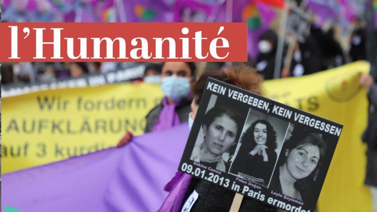 Paris councillors condemn the assassinations of Kurdish activists, 12 years on