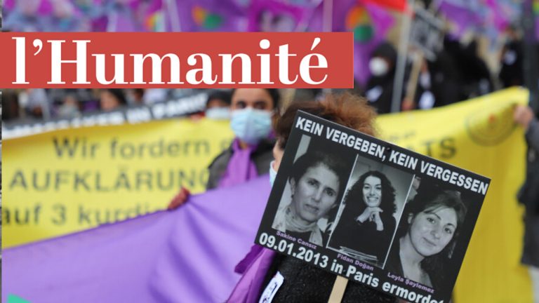 Paris councillors condemn the assassinations of Kurdish activists, 12 years on