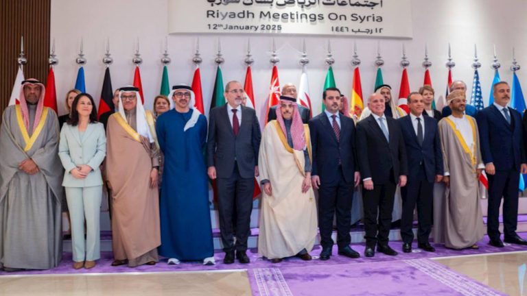 EU and Arab officials discuss Syria’s future in Riyadh