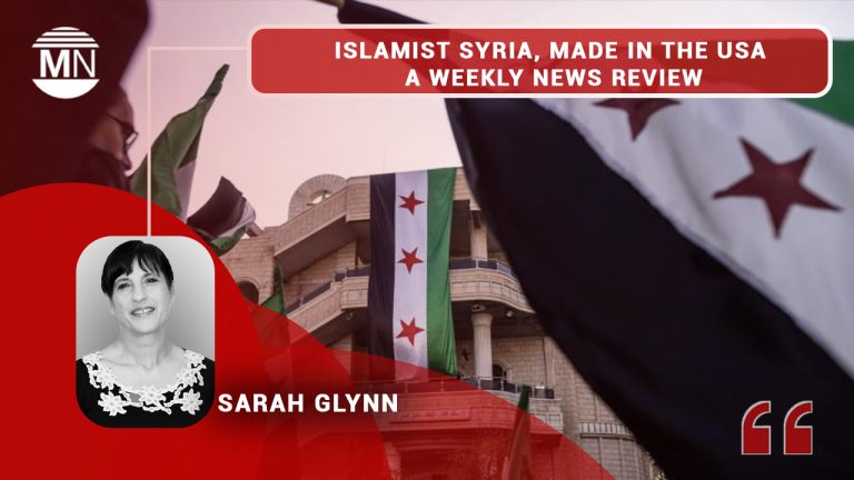 Islamist Syria, made in the USA – a weekly news review