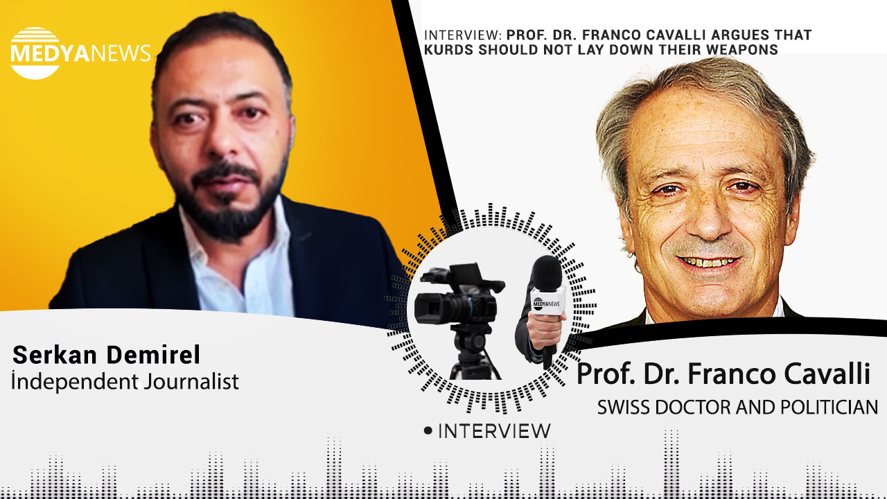 Prof. Dr. Franco Cavalli argues that Kurds should not lay down their weapons