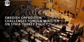 Swedish opposition challenges foreign minister on Syria-Turkey policy