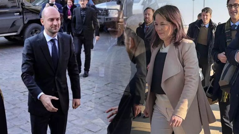 German and French FMs visit Damascus to set conditions for new relations
