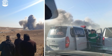 Double Turkish strike kills four civilian Tishreen Dam protestors