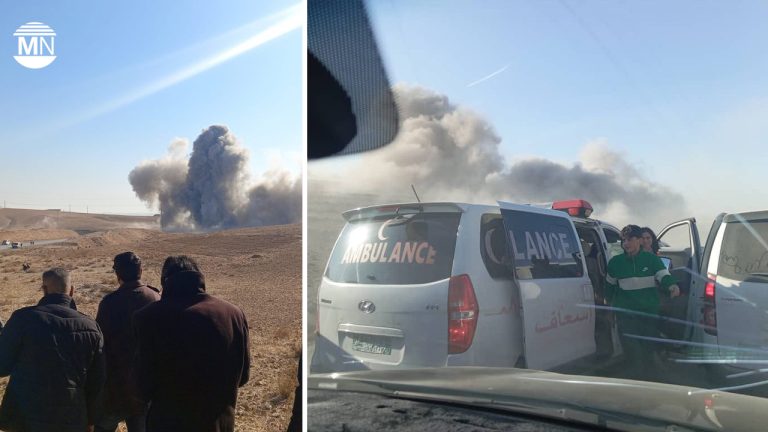 Double Turkish strike kills four civilian Tishreen Dam protestors
