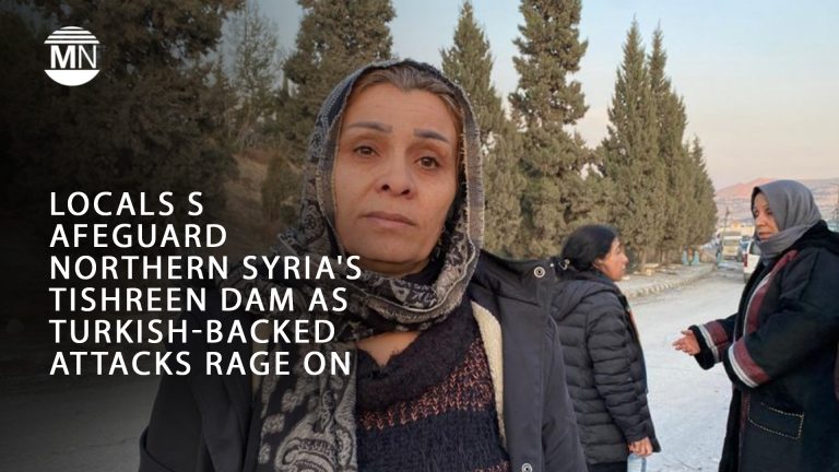 Locals safeguard northern Syria’s Tishreen Dam as Turkish-backed attacks rage on