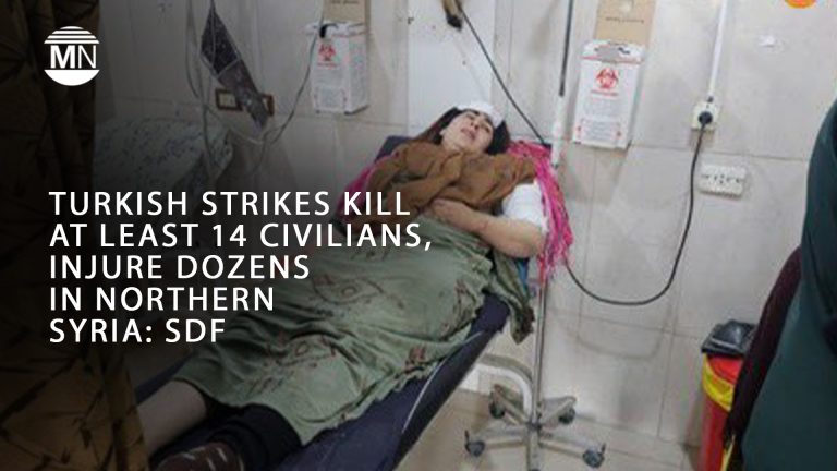 Turkish strikes kill at least 14 civilians, injure dozens in northern Syria: SDF