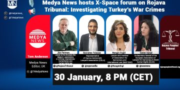 Medya News to host X-Space on Rojava Tribunal and Turkey’s War Crimes – Thursday, 8pm CET