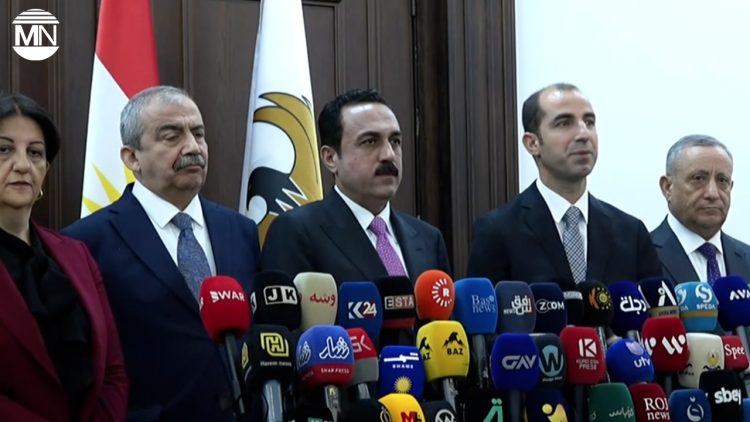 DEM delegation meets KRI President to discuss Kurdish unity and way forward