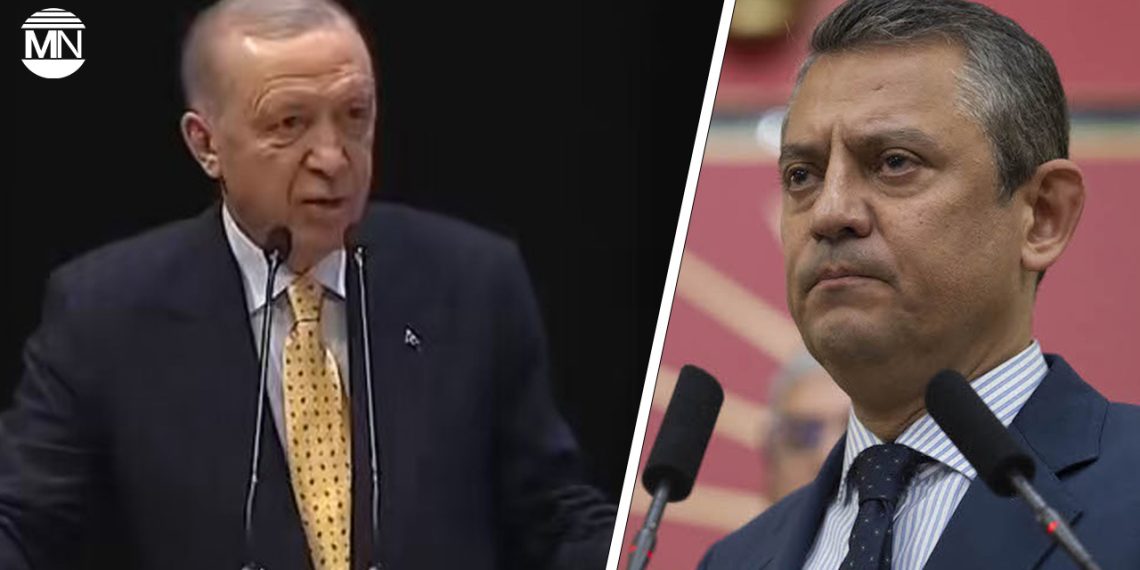 Turkish President Erdoğan threatens opposition leader Özel against criticising the military