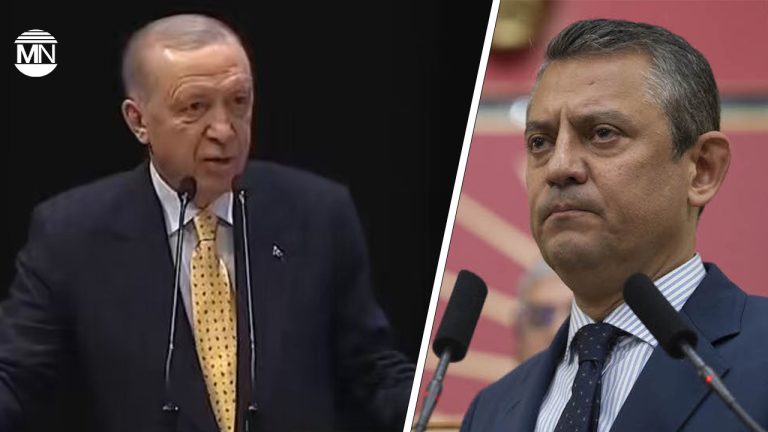 Turkish President Erdoğan threatens opposition leader Özel against criticising the military