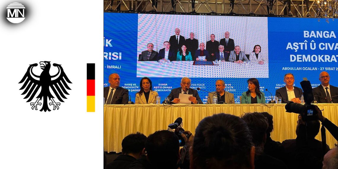 Germany welcomes Öcalan’s call for PKK disarmament, urges further steps towards peace
