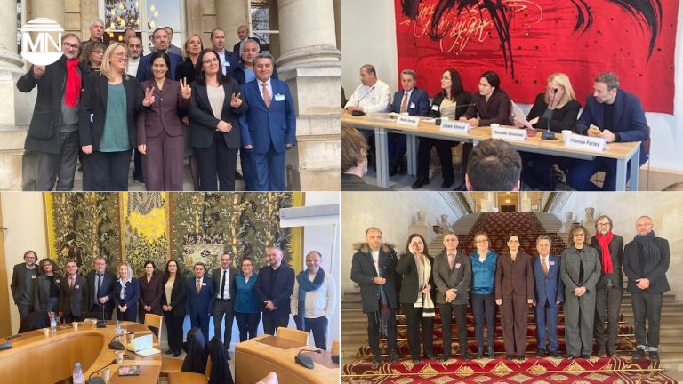 French Senate and National Assembly host AANES delegation for political discussions