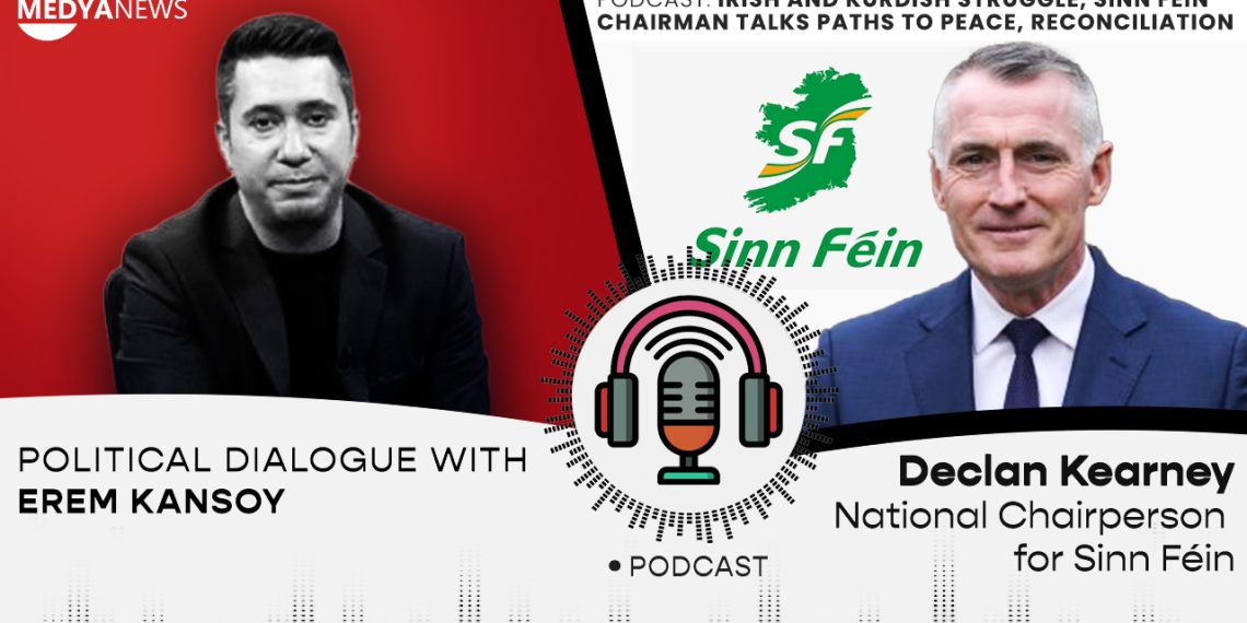 Podcast: Irish and Kurdish struggle, Sinn Féin chairman talks paths to peace, reconciliation