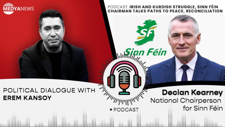 Podcast: Irish and Kurdish struggle, Sinn Féin chairman talks paths to peace, reconciliation
