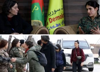 Italian delegation visits Rojava’s Kurdish-led Women’s Protection Units