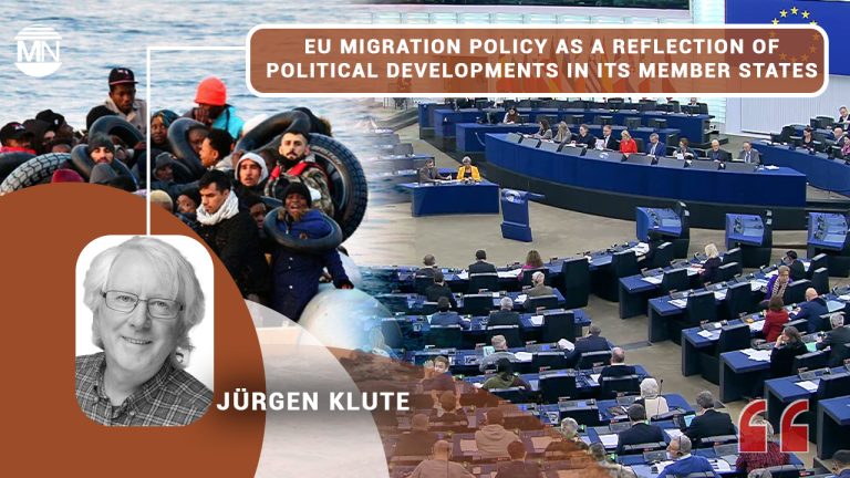 EU migration policy as a reflection of political developments in its member states