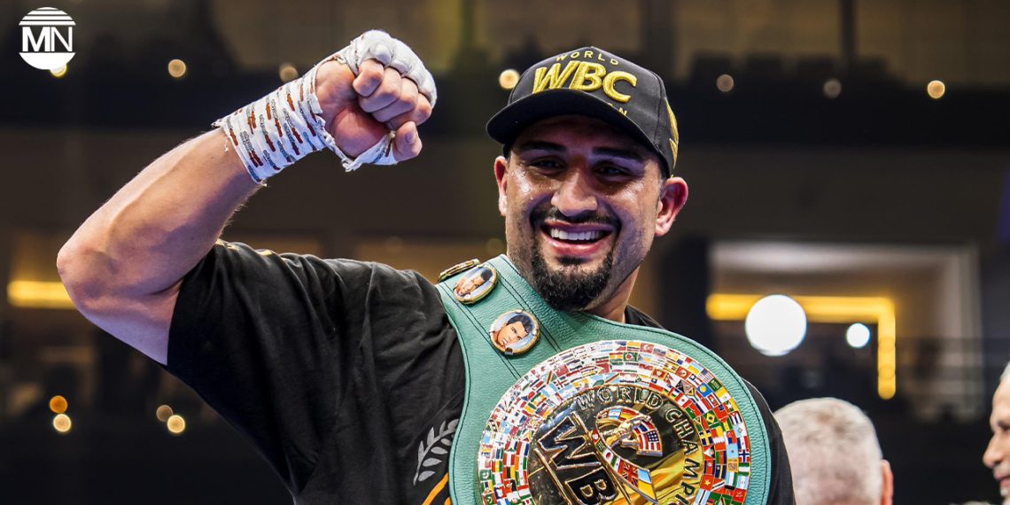 Kurdish boxer Agit Kabayel wins world heavyweight boxing title