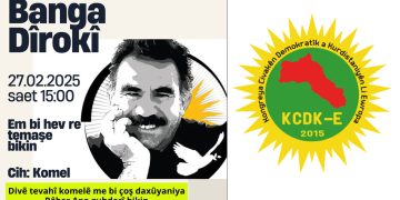 KCDK-E: Öcalan’s announcement could mark turning point for peoples’ liberation