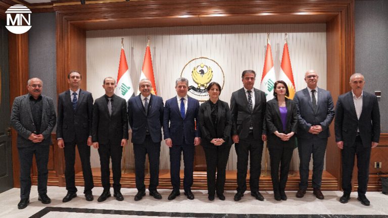 Masrour Barzani reaffirms commitment to peace, conflict resolution in İmralı delegation meeting