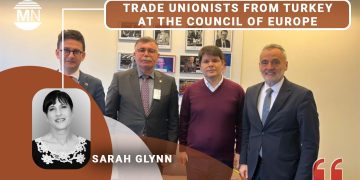 Trade Unionists from Turkey at the Council of Europe