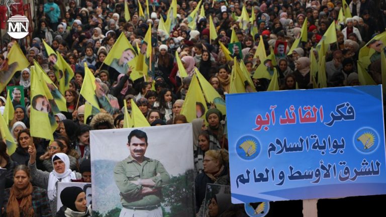 Mass demonstration in Cizre demands release of Kurdish leader Abdullah Öcalan