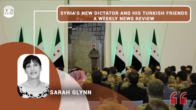 Syria’s new dictator and his Turkish friends – a weekly news review