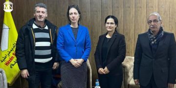 UK Special Envoy for Syria meets officials from northern and eastern Syria