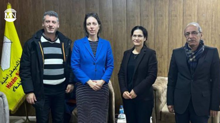 UK Special Envoy for Syria meets officials from northern and eastern Syria