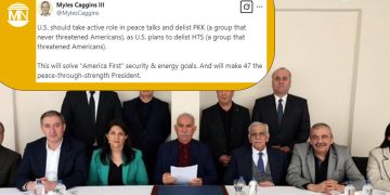 Former US military spokesperson calls for PKK delisting and US role in peace talks