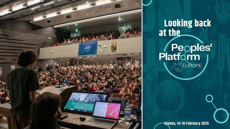 Peoples’ Platform Europe publishes booklet following Vienna conference