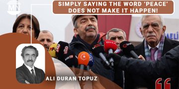 Simply saying the word ‘peace’ does not make it happen!