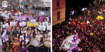 ‘Jin, Jiyan, Azadi’ protests spread across Turkey on 8 March as women defy repression