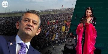 CHP leader Özel extends solidarity message at Istanbul’s Newroz celebration, amid political turmoil