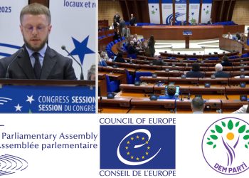 Pro-Kurdish DEM Party condemns trustee rule, demands gender justice at Council of Europe