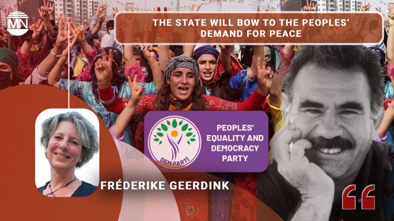 The state will bow to the peoples’ demand for peace