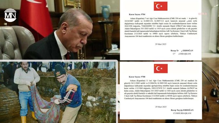 Erdoğan’s resumes selective pardons to release two Hizbullah convicts