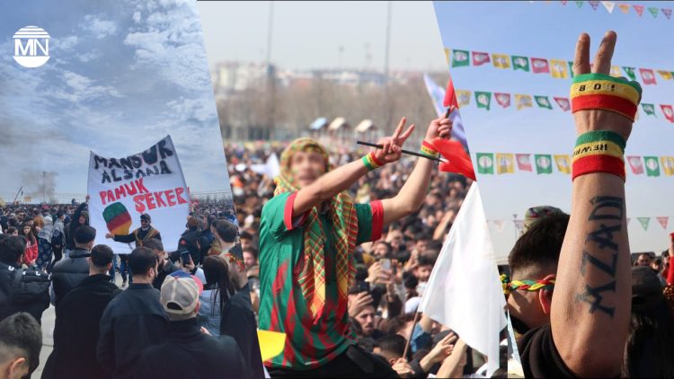 Hundreds of thousands gather for Newroz in Istanbul, replay message from Öcalan