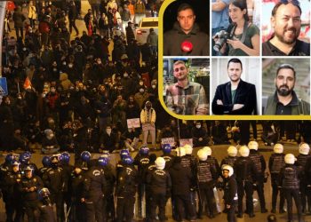 Seven journalists jailed in Istanbul for covering protests