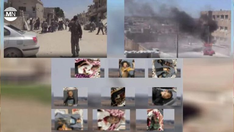 Condemnation grows over Turkish air strike that killed nine in Kobani