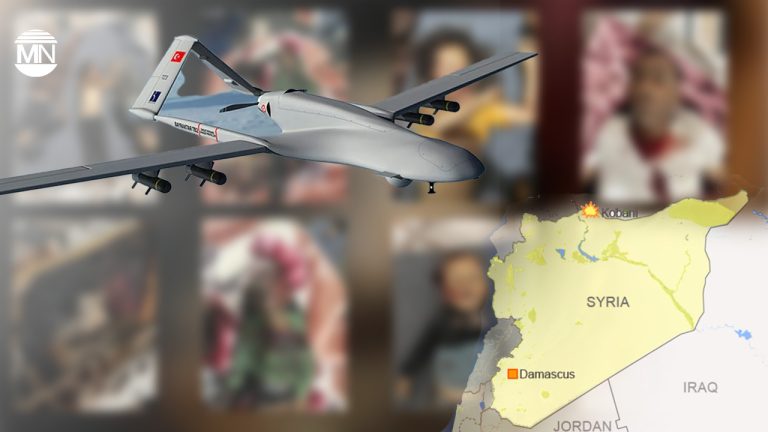 Turkish airstrike kills nine, including seven children, near Kobani